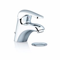 Robinet sur pied de lavabo Rosa avec vidange