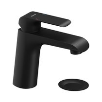 Mitigeur de lavabo sur pied Flat black avec bonde