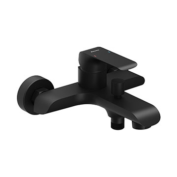 Mitigeurs muraux pour baignoire Flat black