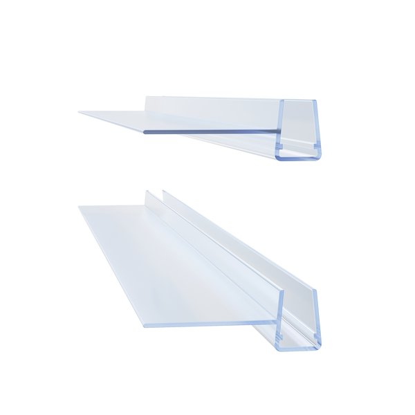 Joint vertical universel pour cabine de douche Dusar, Breuer et autres  marques (verre 5-8 mm)