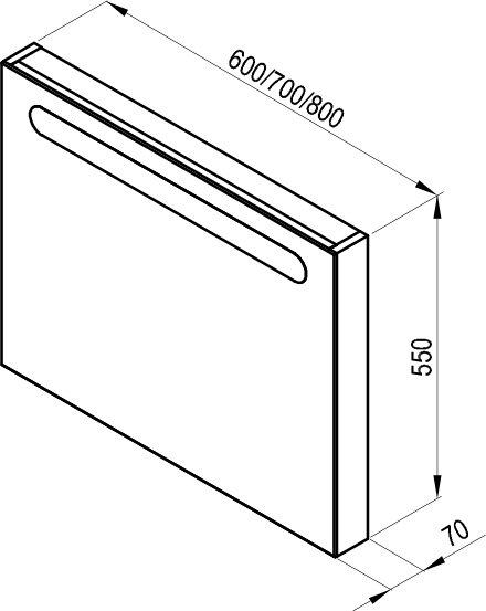 Miroir 600/700/800
