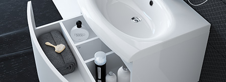 Mobilier de salle de bains Evolution