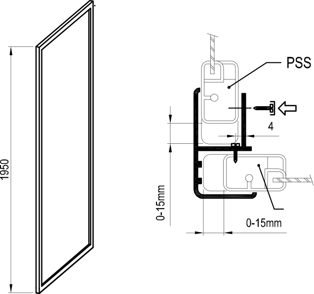 Cloison fixe Supernova PSS