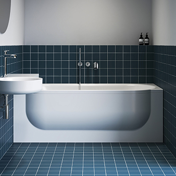 Supports, panneaux et kit de panneaux pour la baignoire ARC