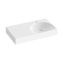 Lavabo Lite 80/45 G/D, avec trou
