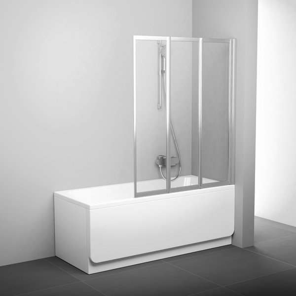 pare-baignoire fixe simple vantail ➡️ série 300 référence TR153 ©