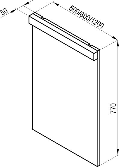 Miroir Natural 500/800/1200