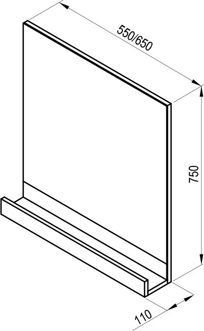 Miroir 10°